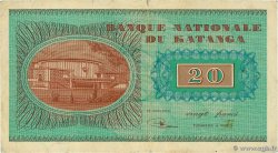 20 Francs KATANGA  1960 P.06a F