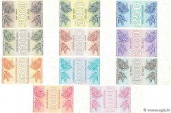 250 au 1000000 Kuponi Lot GEORGIA  1993 P.43 au P.52 UNC-