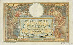 100 Francs LUC OLIVIER MERSON grands cartouches FRANCE  1926 F.24.05