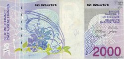 2000 Francs BELGIUM  1994 P.151 VF-