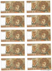 10 Francs BERLIOZ Consécutifs FRANCE  1978 F.63.25 pr.NEUF