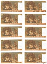 10 Francs BERLIOZ Consécutifs FRANCE  1978 F.63.25 UNC-