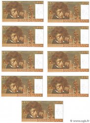 10 Francs BERLIOZ Consécutifs FRANCE  1978 F.63.25 UNC-