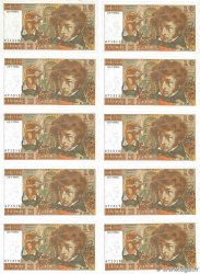 10 Francs BERLIOZ Consécutifs FRANCE  1978 F.63.25