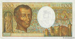 200 Francs MONTESQUIEU FRANCE  1981 F.70.01A1 F+