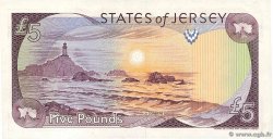 5 Pounds JERSEY  1989 P.16a VF+