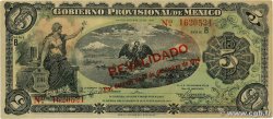 5 Pesos MEXICO  1914 PS.0702b XF+