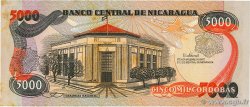 5000 Cordobas NICARAGUA  1987 P.157 q.SPL