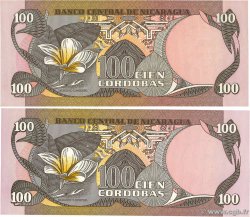 100 Cordobas Lot NICARAGUA  1985 P.141 NEUF