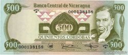 500 Cordobas NICARAGUA  1987 P.144