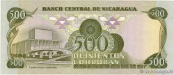 500 Cordobas NICARAGUA  1987 P.144 FDC