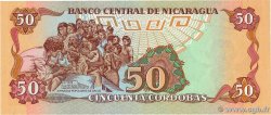 50 Cordobas NIKARAGUA  1985 P.153 ST