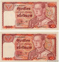 100 Baht Lot THAÏLANDE  1978 P.089