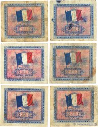 10 Francs DRAPEAU Lot FRANCE  1944 VF.18.01 pr.TB