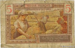 5 Francs TRÉSOR FRANÇAIS FRANKREICH  1947 VF.29.01 SGE