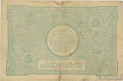 5 Francs FRANCE regionalism and miscellaneous Lille 1917 JP.59-1615 VF+