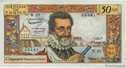 50 Nouveaux Francs HENRI IV FRANCE  1959 F.58.03 TTB+