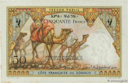 50 Francs DJIBOUTI  1952 P.25 UNC-