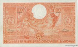 100 Francs - 20 Belgas BELGIQUE  1944 P.113 SPL