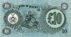 10 Pounds BIAFRA  1968 P.07b NEUF