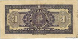 20 Pesos Oro COLOMBIE  1953 P.392c TB