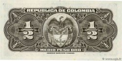 1/2 Peso Oro COLOMBIA  1953 P.345b UNC