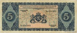 5 Gulden CURACAO  1939 P.22 F