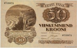 50 Krooni ESTONIA  1929 P.65a q.FDC