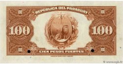 100 Pesos Fuertes Spécimen PARAGUAY  1923 P.168s UNC