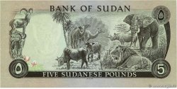 5 Pounds SUDAN  1978 P.14b fST+