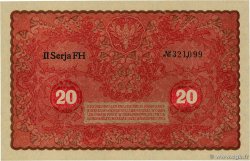 20 Marek POLOGNE  1919 P.026 pr.NEUF