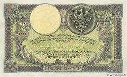 500 Zlotych POLOGNE  1924 P.058 SUP