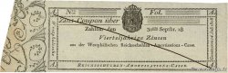 Francs Non émis GERMANIA  1820 PS.(type0801au 806)