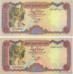 100 Rials Lot REPUBBLICA DELLO YEMEN  1993 P.28 AU+