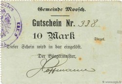 10 Mark GERMANY Moosch 1914 JP.68-238