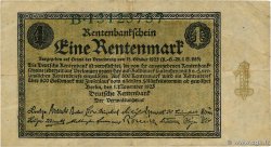 1 Rentenmark DEUTSCHLAND  1923 P.161