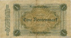 1 Rentenmark GERMANY  1923 P.161 F