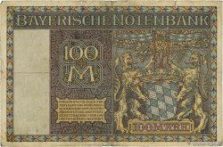 100 Mark GERMANIA Munich 1922 PS.0923 q.MB