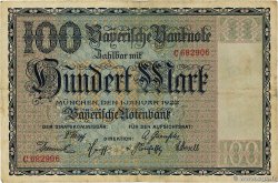 100 Mark ALEMANIA Munich 1922 PS.0923 BC