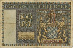 100 Mark ALLEMAGNE Munich 1922 PS.0923 TB