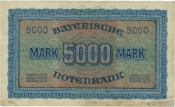 5000 Mark GERMANY Munich 1922 PS.0925 F
