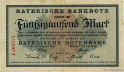 50000 Mark ALEMANIA Munich 1923 PS.0927