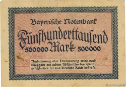 500000 Mark GERMANY Munich 1923 PS.0930 VF