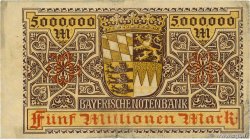 5 Millions Mark ALEMANIA Munich 1923 PS.0932 RC+