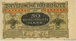 50 Millionen Mark ALLEMAGNE Munich 1923 PS.0934 TB+