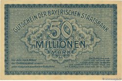 50 Millionen Mark ALLEMAGNE Münich 1923  TTB