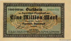 1 Million Mark GERMANY Münich 1923 