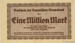 1 Million Mark GERMANY Münich 1923  XF