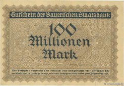 100 Millionen Mark GERMANY Münich 1923  VF