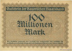 100 Millionen Mark DEUTSCHLAND Münich 1923  VZ